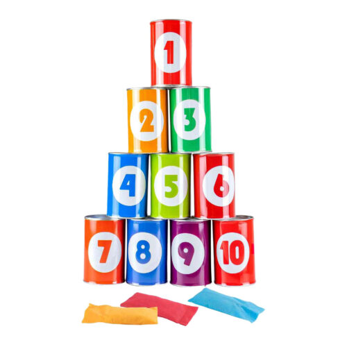 Blikgooien gekleurd  € 5,00