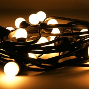 Prikkabel met LED lampen (10 meter)  € 7,50